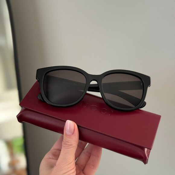 Gucci Men Sunglasses Black Grey Square GG1797SK 001 NEW AUTHENTIC - Picture 6 of 15